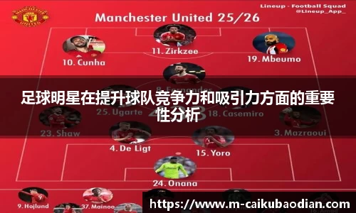足球明星在提升球队竞争力和吸引力方面的重要性分析
